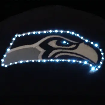 Seattle Seahawks Flashing Fiber Optic Cap