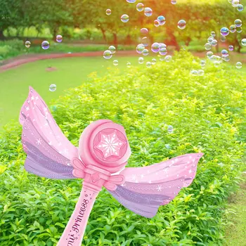 Light Up Musical Butterfly Bubble Wand