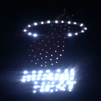Miami Heat Flashing Fiber Optic Cap