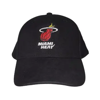 Miami Heat Flashing Fiber Optic Cap