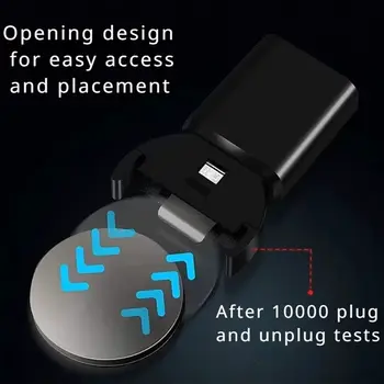 Button Cell Lithium Coin Charger Type C Charging Button