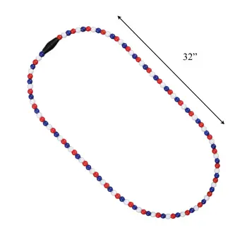 Unlit Christmas Breakaway Beads Necklace