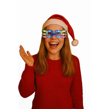 2026 Happy New Year Light Up Party Glasses