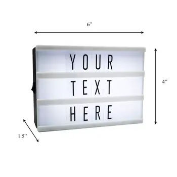 LED Mini Cinema Marquee Lightbox Case of 48