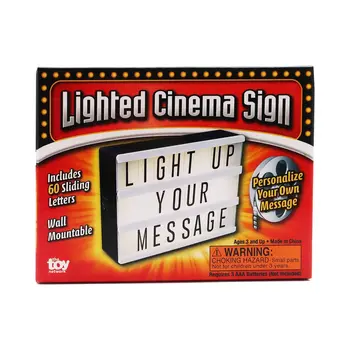 LED Mini Cinema Marquee Lightbox Case of 48