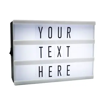 LED Mini Cinema Marquee Lightbox Case of 48
