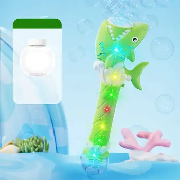 Light Up Shark Bubble Wand