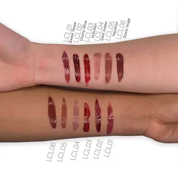 Liquid Cream Lipstick Cherry Wine - LCL02 | Paraben Free, Talc Free, Vegan, Vitamin E