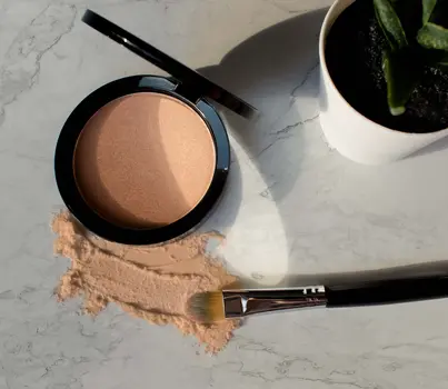 Luminizing Face, Eye, Body Powder - Glowy LMZ01 | Paraben Free, Vegan