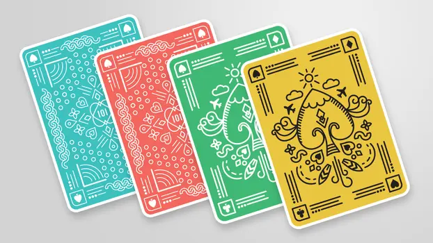 Playing Card Deck - Blue