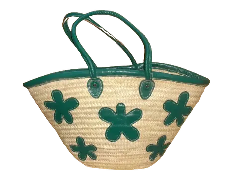Capazo de parches de colores