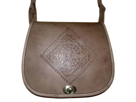 Bolso redondo vacuno click