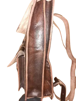 Mochila colegial vacuno doble
