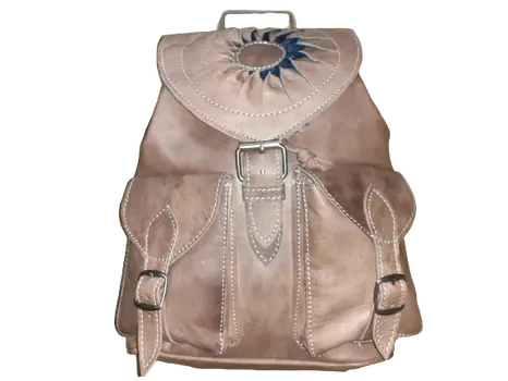 Mochila Fez doble bolsillo mediano con sol