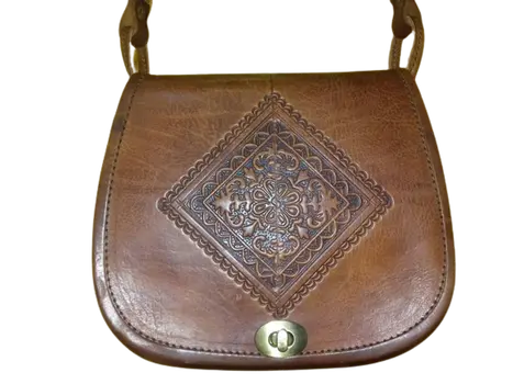 Bolso redondo vacuno click