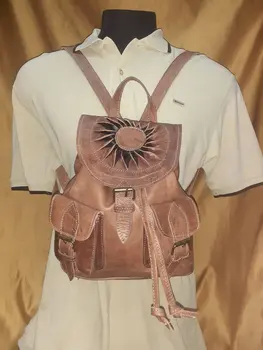 Mochila Fez doble bolsillo pequeño sol