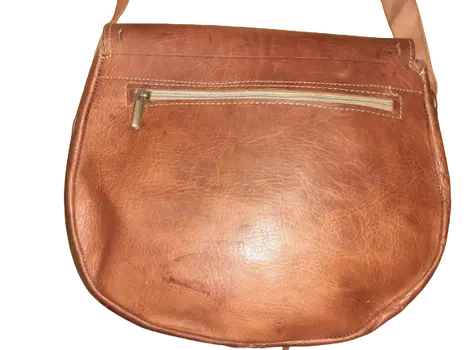 Bolso Vacuno sol flecos