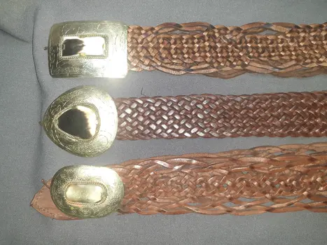 Cinturón chapa estrecho