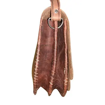 Bolso de hoja doble bolsillo mediano