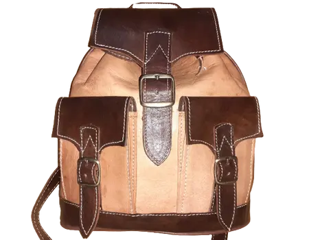 Mochila Fez doble Bolsillo pequeño combinada