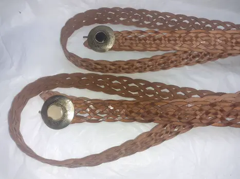 Cinturón de chapa fino