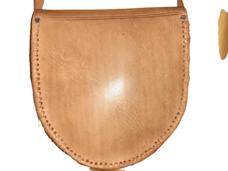 Bolso Ovalado Click Piedra