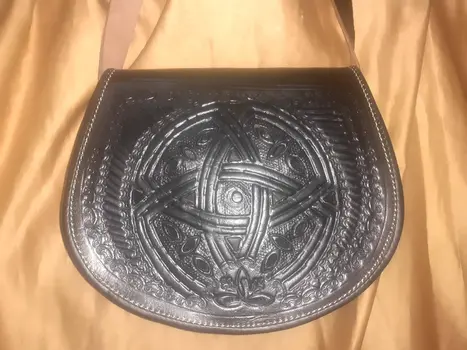 Bolso redondo Fez calado mediano