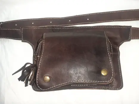 Riñonera rectangular 2 cremalleras mediana