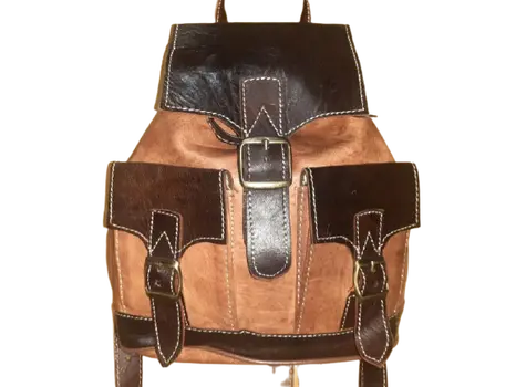 Mochila Fez doble Bolsillo pequeño combinada