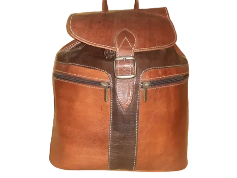 Mochila Fez doble cremallera grande combinada