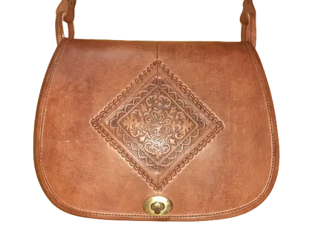 Bolso Ovalado Marrakech Vacuno Click