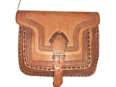 Bolso labrado hebilla Grande