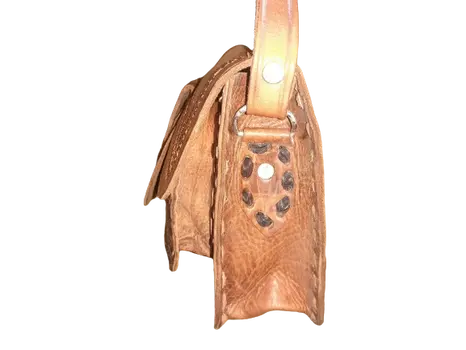 Bolso labrado vacuno tira Mediano