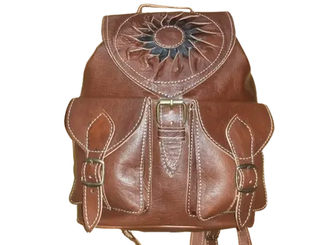 Mochila Fez doble bolsillo pequeño sol