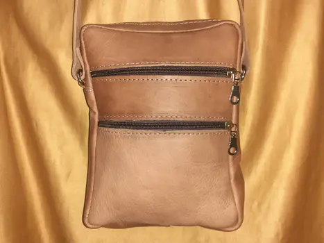 Bolso Mensajero sport 3 cremalleras pequeño