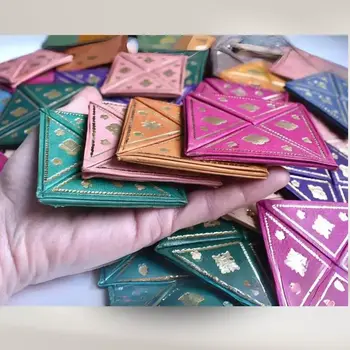 Monedero dorado de marruecos