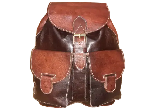 Mochila Fez Cuatro Bolsillos Combinada Grande