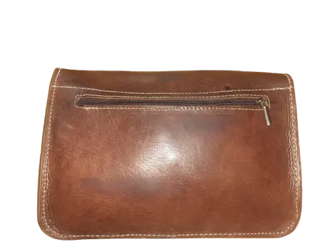 Bolso rectangular cuero fez