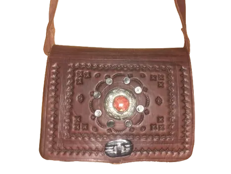 Bolso doble bolsillo pequeño click piedra