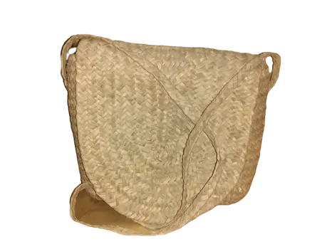 Bolso Ovalado de Paja