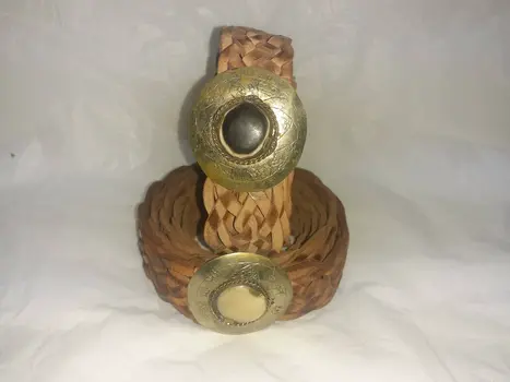 Cinturón de chapa fino
