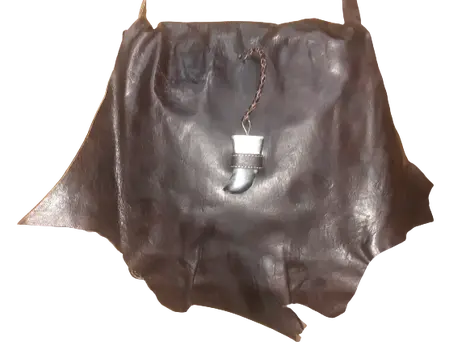 Bolso Cuadrado  de cuerno Grande