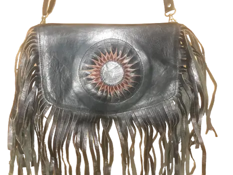 Bolso Fiesta  sol Flecos