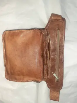 Riñonera de acordeon de 3 cremalleras