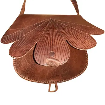 Bolso de hoja doble bolsillo mediano