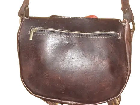 Bolso Vacuno sol flecos