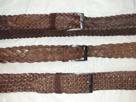 Cinturon de trenza