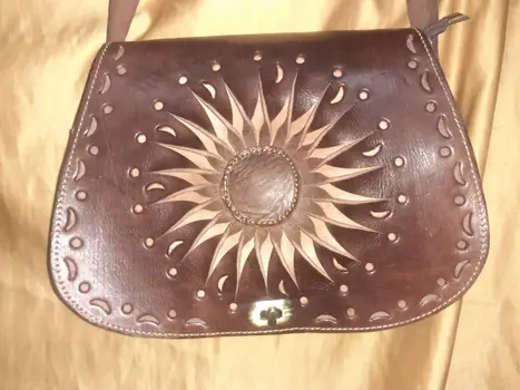 Bolso Vacuno Sol Click Grande