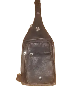 Bandolera cruzada triangular