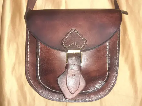 Bolso Ovalado Vacuno